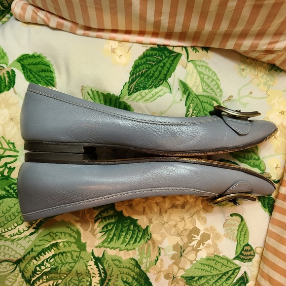 FENDI !!! Pointed Toe Ballerina Flats w/ Buckle ! - Picture 11 of 16